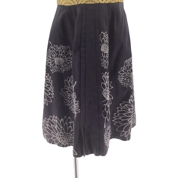 Anthropologie Floreat Floral Embroidered Strapless Dress - Picture 5 of 16